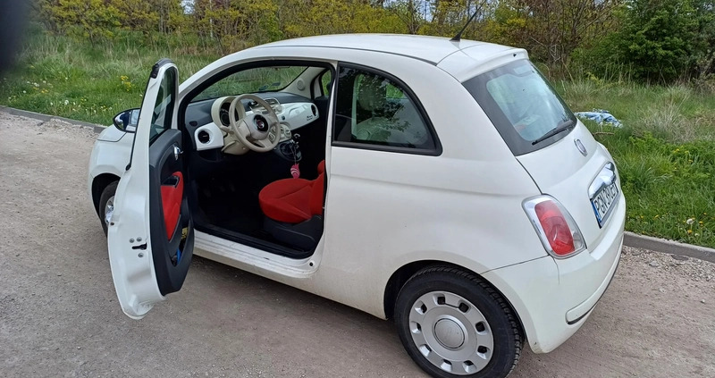 Fiat 500 cena 16000 przebieg: 118000, rok produkcji 2009 z Gniezno małe 11